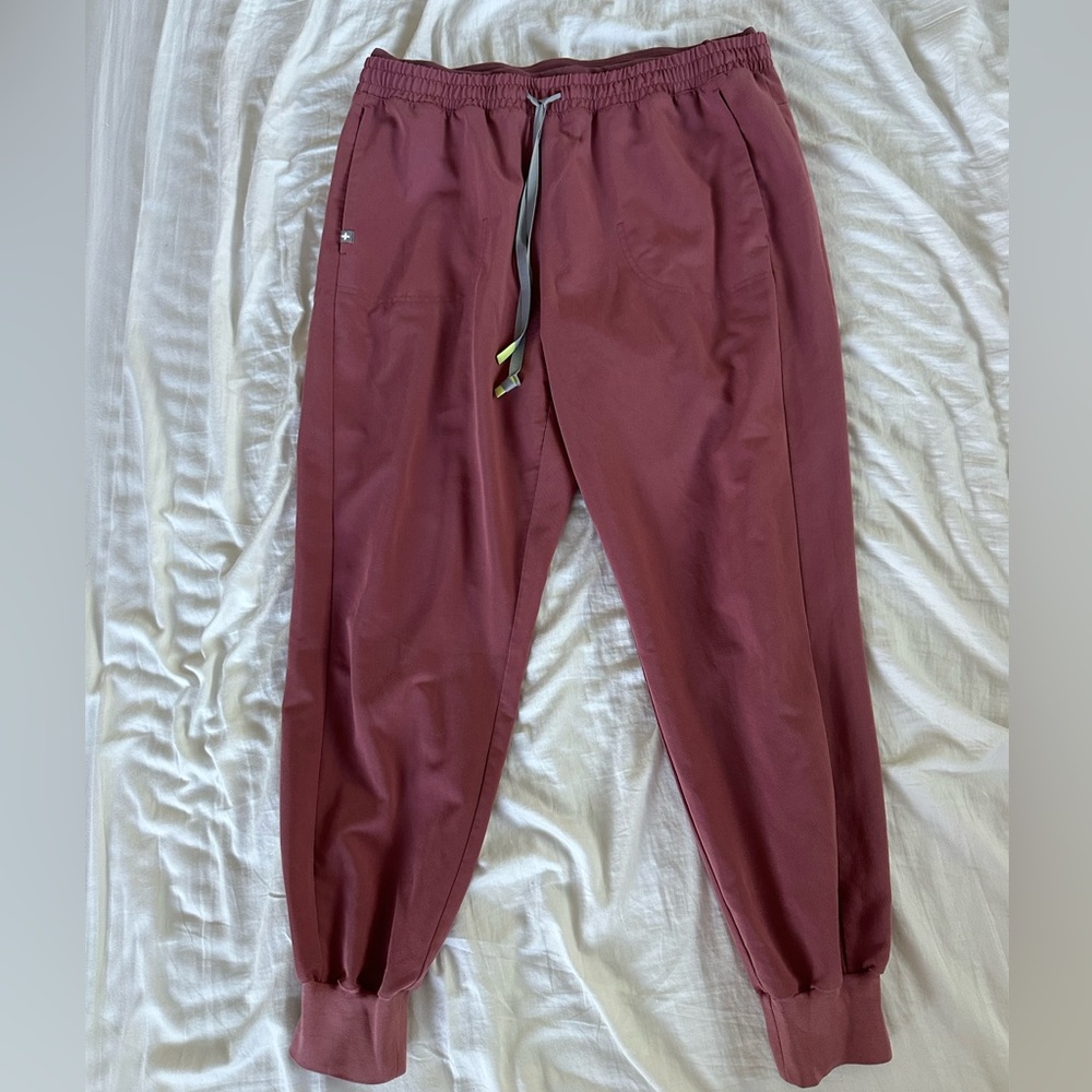 FIGS Mauve Mari Skinny Jogger Scrub Pants - XL